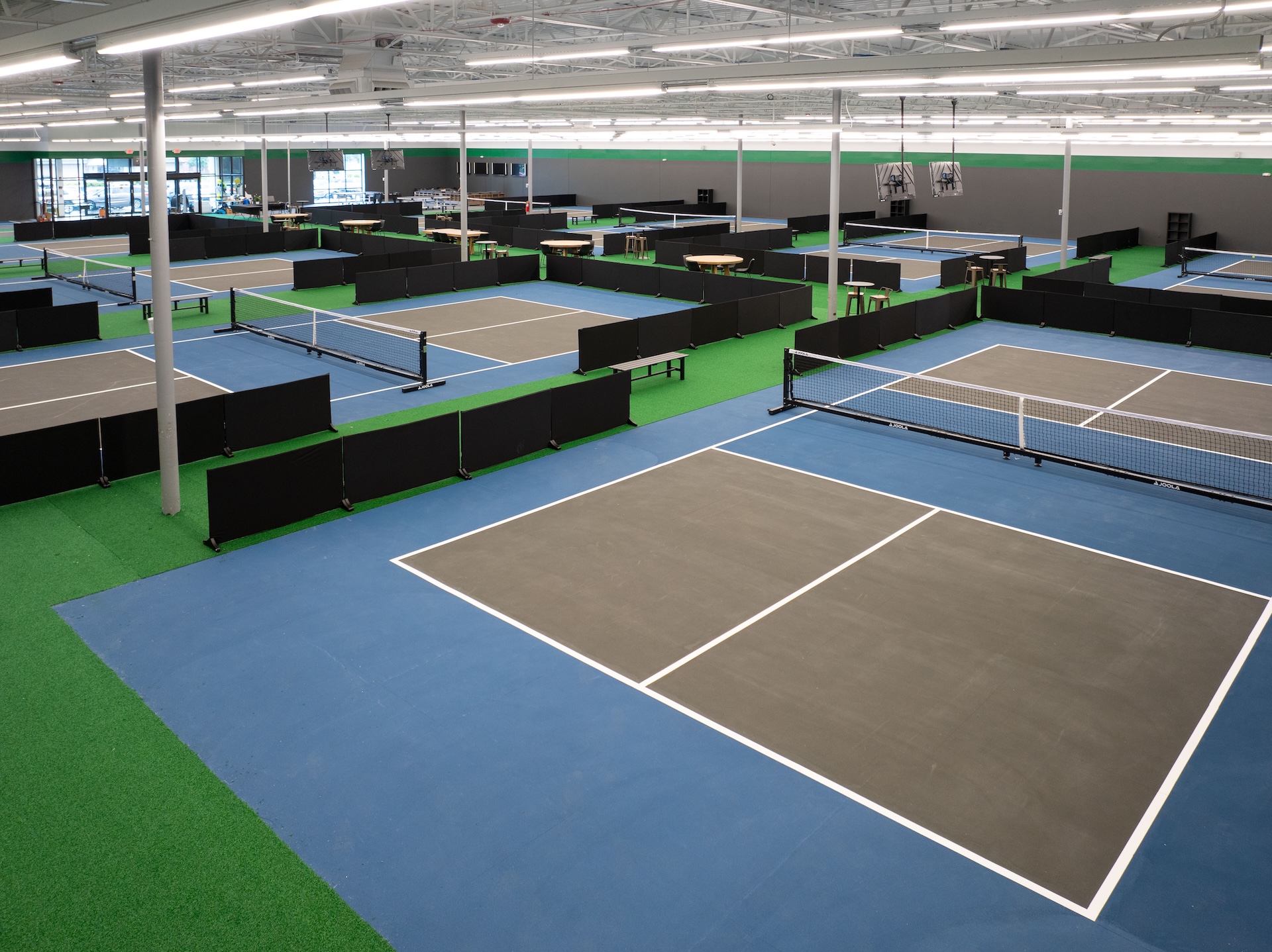 Pickleball 706 Pickleball 706 Courts diagonal view