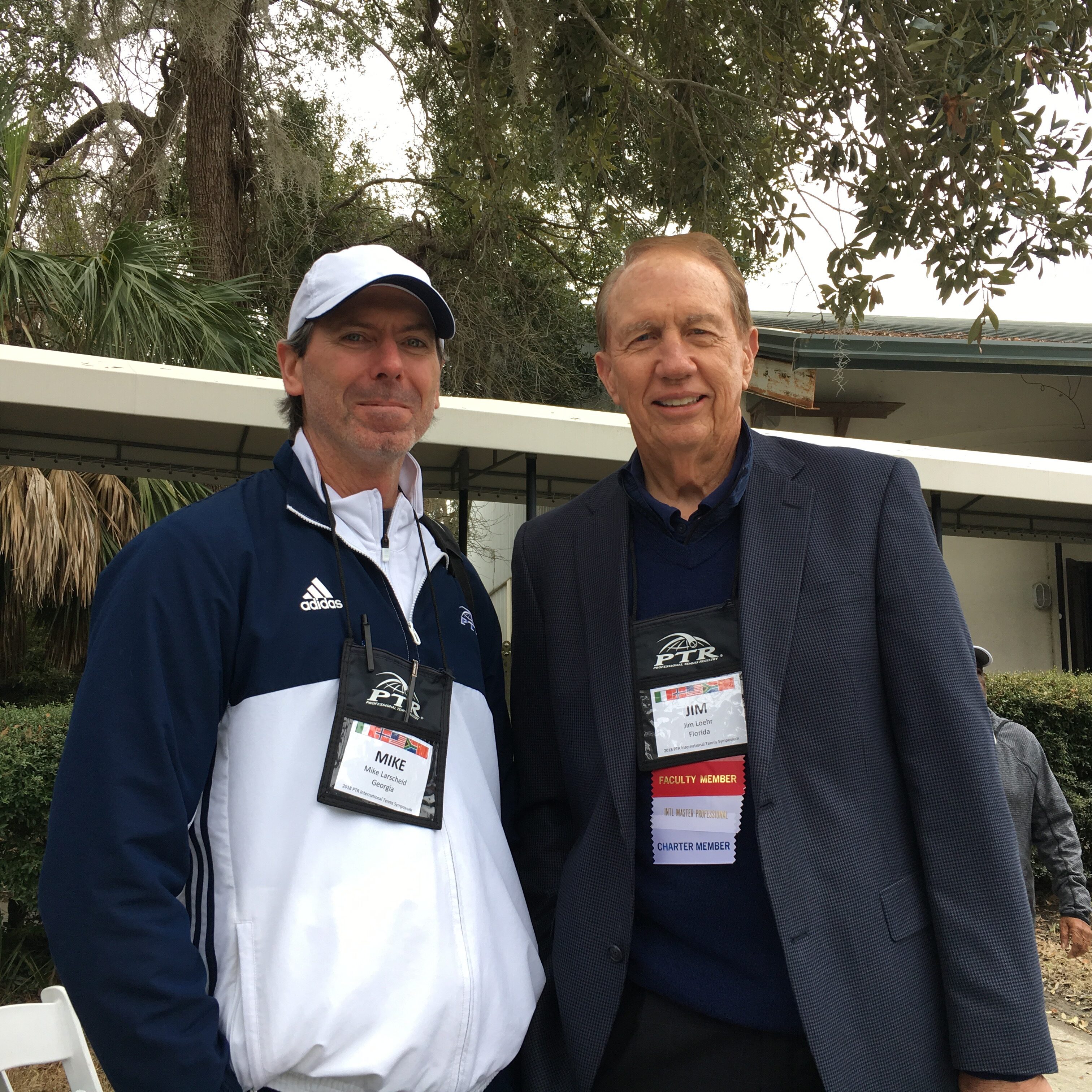 Coach Mike & Jim Lehr at PTR International 2017